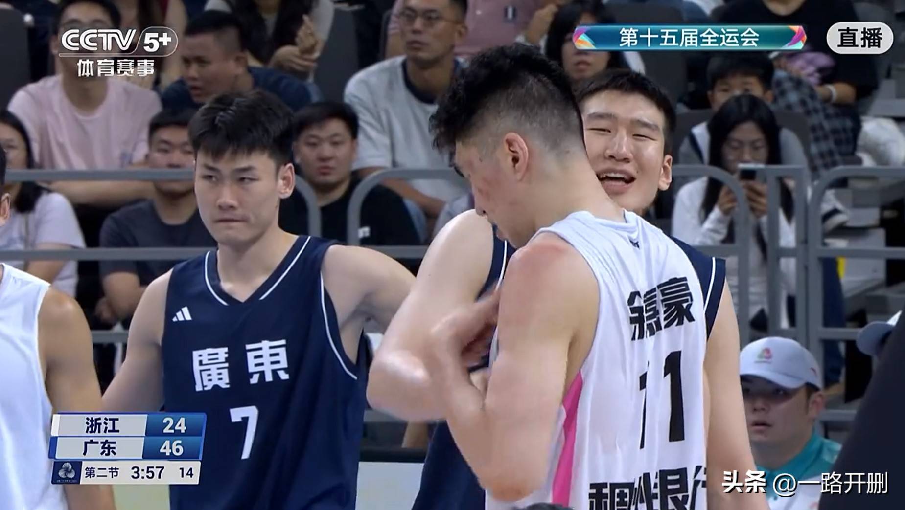 浙江队碾压步行者，高诗岩关键制胜