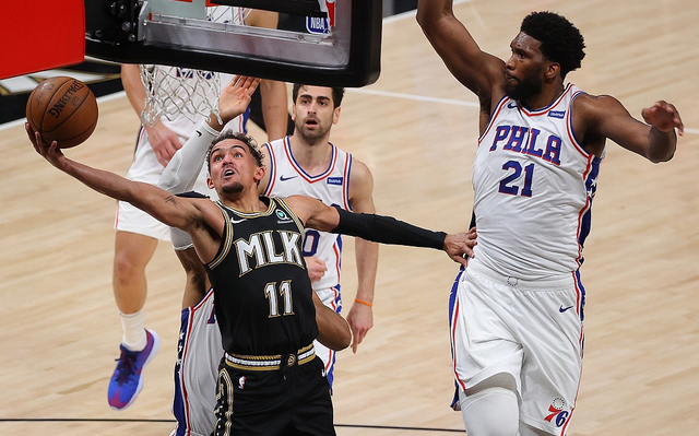 开云体育app-老鹰对阵深圳队，恩比德攻防两端统治